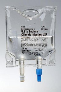 Sodium Chloride, Preservative Free 0.9% IV Solution 25 mL