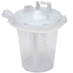 Suction Canister Allied 2400 mL Snap-On Lid