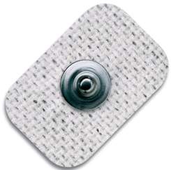 ECG Monitoring Electrode Snap Connector Conductive Adhesive Gel Cloth Backing Adult Non-Radiolucent 30 per Pack