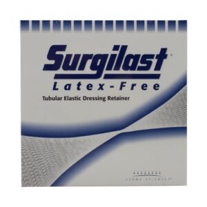 Elastic Net Retainer Dressing Surgilast Tubular Elastic 25 Yard Size 4 White Large Arm / Hand / Foot NonSterile