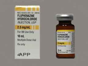 Fluphenazine HCl 2.5 mg / mL Injection 10 mL