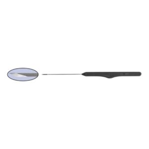 Myringotomy Knife Gyrus Stainless Steel / Plastic Flat Handle Sterile Disposable