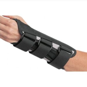 Wrist Brace ProCare B.A.T.H. Aluminum / Canvas Right Hand Black Child Size