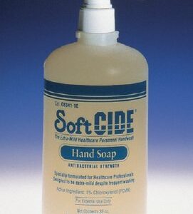 Antimicrobial Soap SoftCIDE Liquid 16 oz. Pump Bottle Unscented
