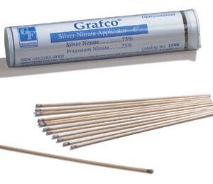 Grafco Silver Nitrate / Potassium Nitrate 75% – 25%, 70 mg Applicator 100 Applicators