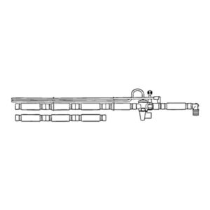 AirLife Ventilator Circuit Corrugated Tube 72 Inch Tube Single Limb Adult Without Breathing Bag Single Patient Use