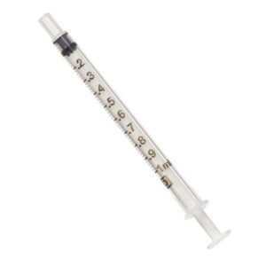 Enteral / Oral Syringe 1 mL Oral Tip Without Safety