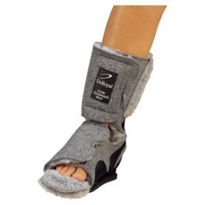 Foot Drop Brace DeRoyal Medium Hook and Loop Closure Foot