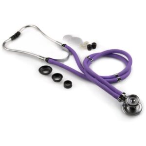 Sprague Stethoscope McKesson LUMEON Lavender 2-Tube 22 Inch Tube Double Sided Chestpiece
