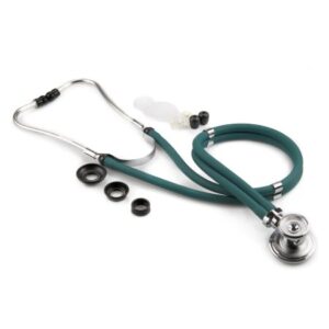 Sprague Stethoscope McKesson LUMEON Teal Blue 2-Tube 22 Inch Tube Double Sided Chestpiece