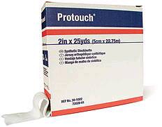 Stockinette Tubular Protouch 3 Inch X 25 Yard Synthetic NonSterile