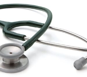 Clinician Stethoscope Adscope 603 Dark Green 1-Tube 22 Inch Tube Double Sided Chestpiece