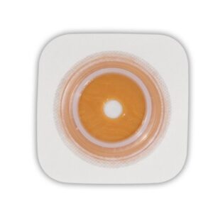 Ostomy Barrier Sur-Fit Natura Trim to Fit, Extended Wear Stomahesive Without Tape 57 mm Flange Sur-Fit Natura System Hydrocolloid 1-3/8 to 1-3/4 Inch Opening 4 X 4 Inch