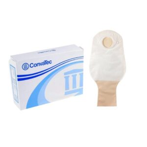 Colostomy Pouch Sur-Fit Natura Two-Piece System 12 Inch Length Drainable