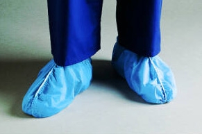 Shoe Cover Dura-Fit X-Large Shoe High Nonskid Sole Blue NonSterile