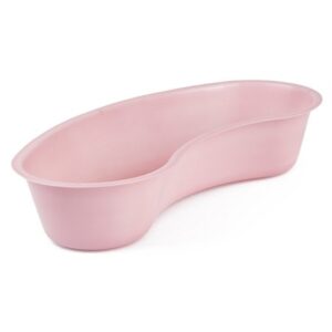 Emesis Basin Medegen Dusty Rose 20 oz. Plastic Single Patient Use