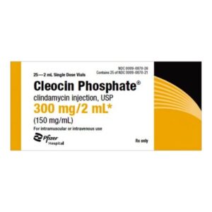 Cleocin Phosphate Clindamycin Phosphate 150 mg / mL Injection 2 mL