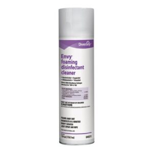 Surface Disinfectant Cleaner Diversey Envy Aerosol Spray Foaming 19 oz. Can Lavender Scent NonSterile