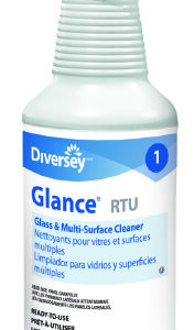 Glass / Surface Cleaner Diversey Glance Ammoniated Trigger Spray Liquid 32 oz. Bottle Ammonia Scent NonSterile