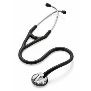 Cardiology Stethoscope 3M Littmann Master Cardiology Black 1-Tube 27 Inch Tube Single Sided Chestpiece