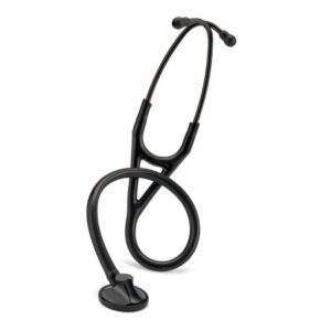 Cardiology Stethoscope 3M Littmann Master Cardiology Black 1-Tube 27 Inch Tube Single Sided Chestpiece