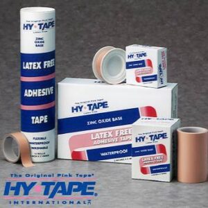 Waterproof Medical Tape Hy-Tape Pink 1/2 Inch X 5 Yard Zinc Oxide Adhesive Zinc Oxide NonSterile