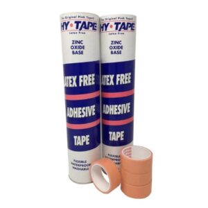 Waterproof Medical Tape Hy-Tape Pink 1/2 Inch X 5 Yard Zinc Oxide Adhesive Zinc Oxide NonSterile