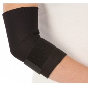 Elbow Support PROCARE X-Large Pull-On with Strap Tennis Elbow Left or Right Elbow Black