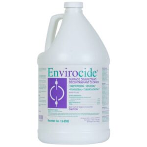 Surface Disinfectant Cleaner Envirocide Broad Spectrum Manual Pour Liquid 1 gal. Jug Alcohol Scent NonSterile