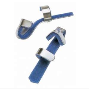 Finger Splint ProCare Medium Fold-Over Left or Right Hand Blue / Silver