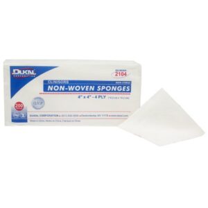 Nonwoven Sponge Clinisorb 4 X 4 Inch 4-Ply NonSterile 200 per Pack