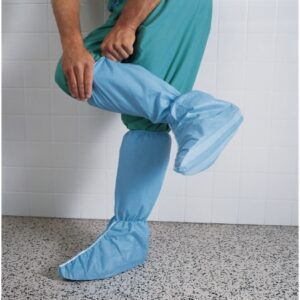 Boot Cover Hi Guard X-Large Knee High Nonskid Sole Blue NonSterile