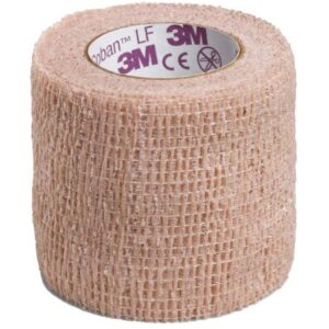 Cohesive Bandage 3M Coban LF 2 Inch X 5 Yard Self-Adherent Closure Tan NonSterile Standard Compression