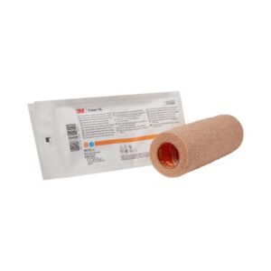 Cohesive Bandage 3M Coban LF 6 Inch X 5 Yard Self-Adherent Closure Tan Sterile Standard Compression