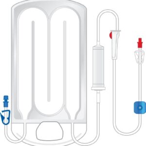 Fluid Warming Set Ranger Pump 1 Port 9,000 mL / Hr Drip Rate Without Filter 30 Inch Tubing Blood / Solution