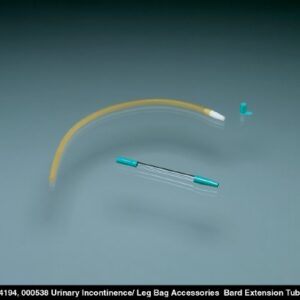 Tube, Leg Bag Extension Bard 8-1/2 Inch Tube and Adapter, Reusable, Sterile