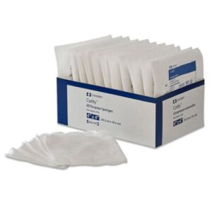Nonwoven Sponge Curity 4 X 4 Inch 4-Ply Sterile 10 per Pouch
