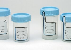 Specimen Container for Pneumatic Tube Systems ClikSeal 120 mL (4 oz.) Screw Cap Sterile Inside Only