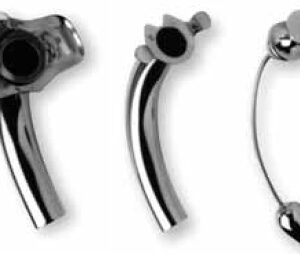 Uncuffed Tracheostomy Tube Swivel Lock IC Size 8.0 Adult