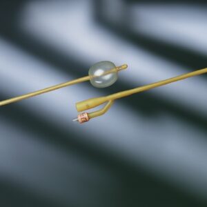 Foley Catheter Bardex 2-Way Round Tip 30 cc Balloon 18 Fr. Latex