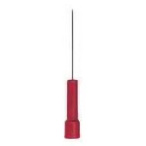 EMG Needle Electrode with Leadwire Teca Elite 28 Gauge X 1 Inch Length X 24 Inch Lead Length Stainless Steel Sterile Monopolar Needle Tip Disposable