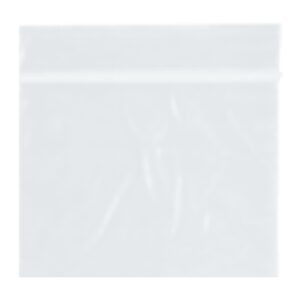 Reclosable Bag 2 X 2 Inch Plastic Clear Zipper Closure