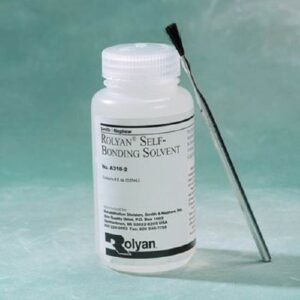 Rolyan Solvent 237 ml, Self bonding, with Brush Applicator, Container