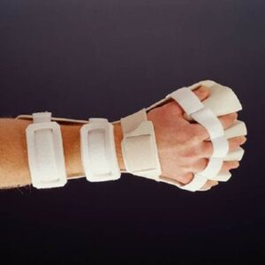 Anti-Spasticity Ball Splint Rolyan Preformed Thermoplastic Right Hand Beige Medium