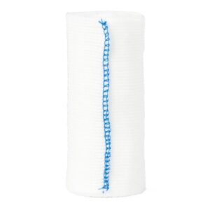 Elastic Bandage Medline Swift Wrap 4 Inch X 5 Yard Self-adherent Closure White Sterile