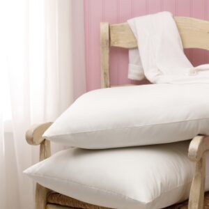 Bed Pillow Med-Check 20 X 26 Inch White Reusable