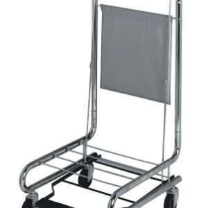 Hamper Stand Rolling Square Opening 36 to 42 gal. Capacity Foot Pedal Self-Closing Lid