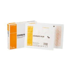Composite Dressing COVRSITE Plus 4 X 4 Inch Square NonSterile Film Backing