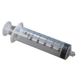 General Purpose Syringe Exel 50 to 60 mL Luer Lock Tip Without Safety