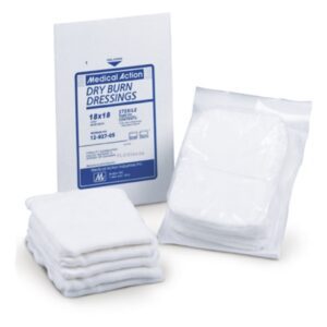 Burn Dressing Medical Action 18 X 18 Inch 50-Ply Sterile 1 per Pack